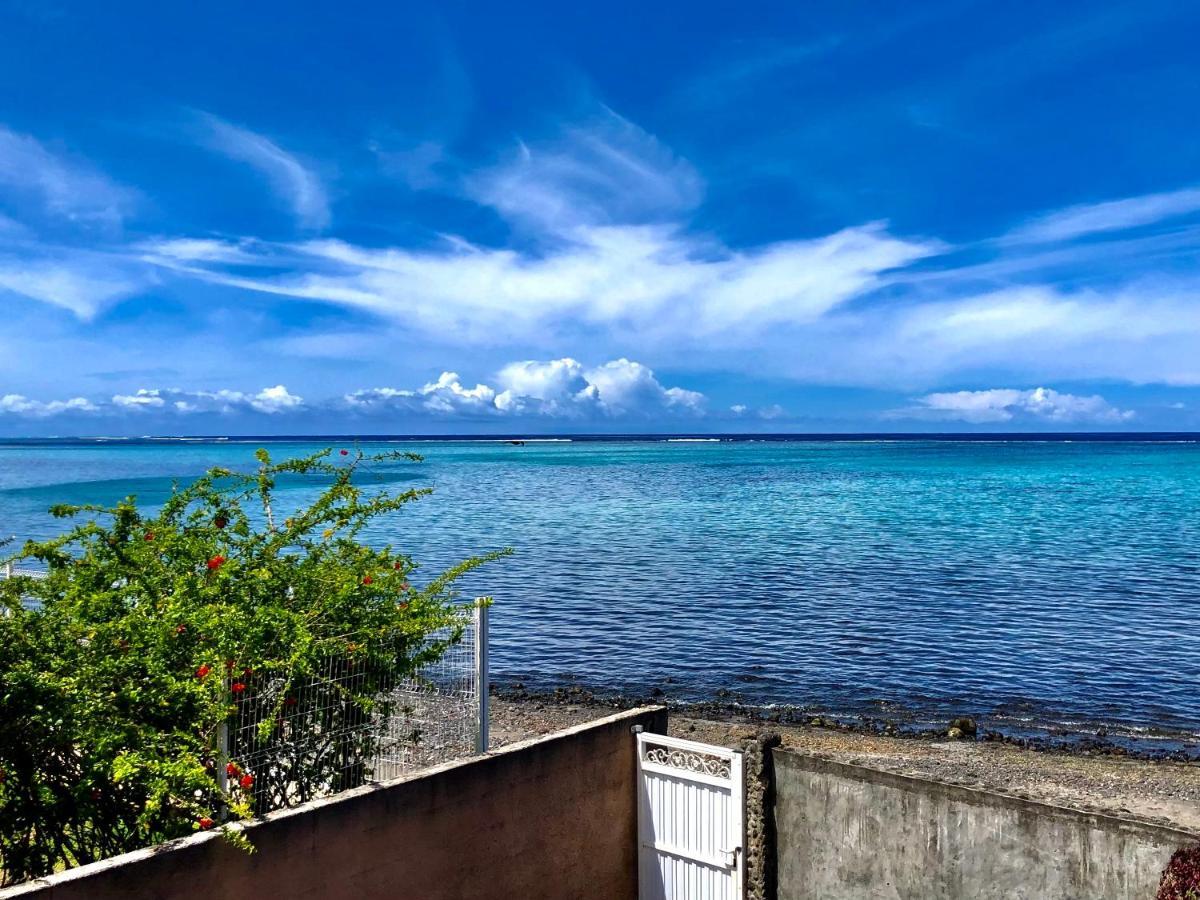 Superbe Bord De Mer, Acces Lagon Et Piscine Privee Paea Eksteriør billede
